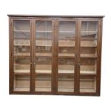 XL vintage display cabinet / laboratory cupboard / bookshelf