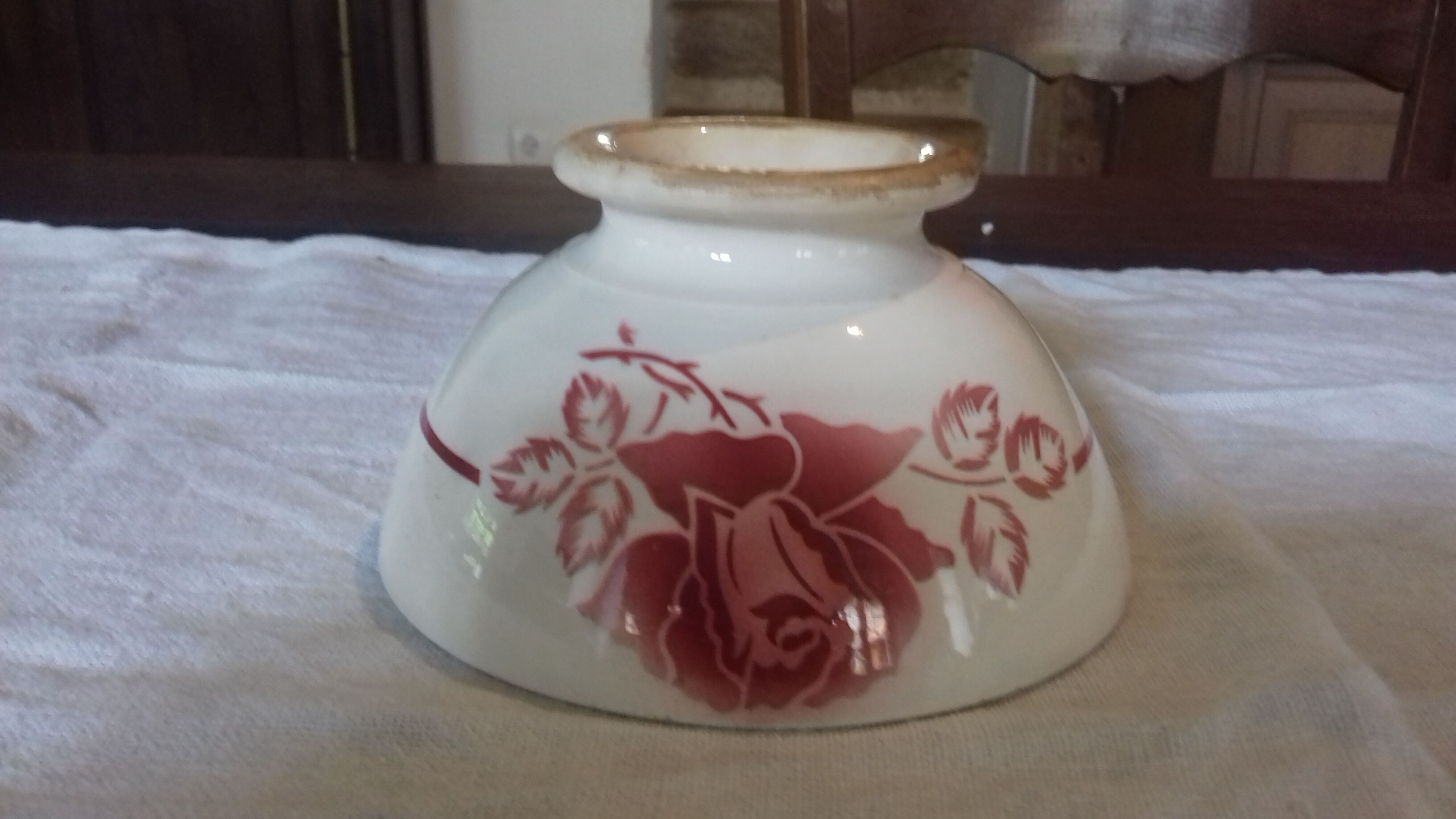 old bowl of brand digoin sarreguemines