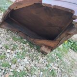 Antique Louis XVI style corner cabinet
