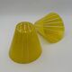 Two vintage tulips in green for wall or lamp - 1950s
