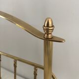 Brass magazine holder