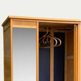 Vintage wardrobe with compass feet 1960