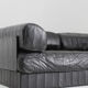 De Sede DS 88 modular sofa black leather patchwork Switzerland 1970s