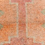 Tapis de couloir turc orange citrouille 3x10, 91x321 cm