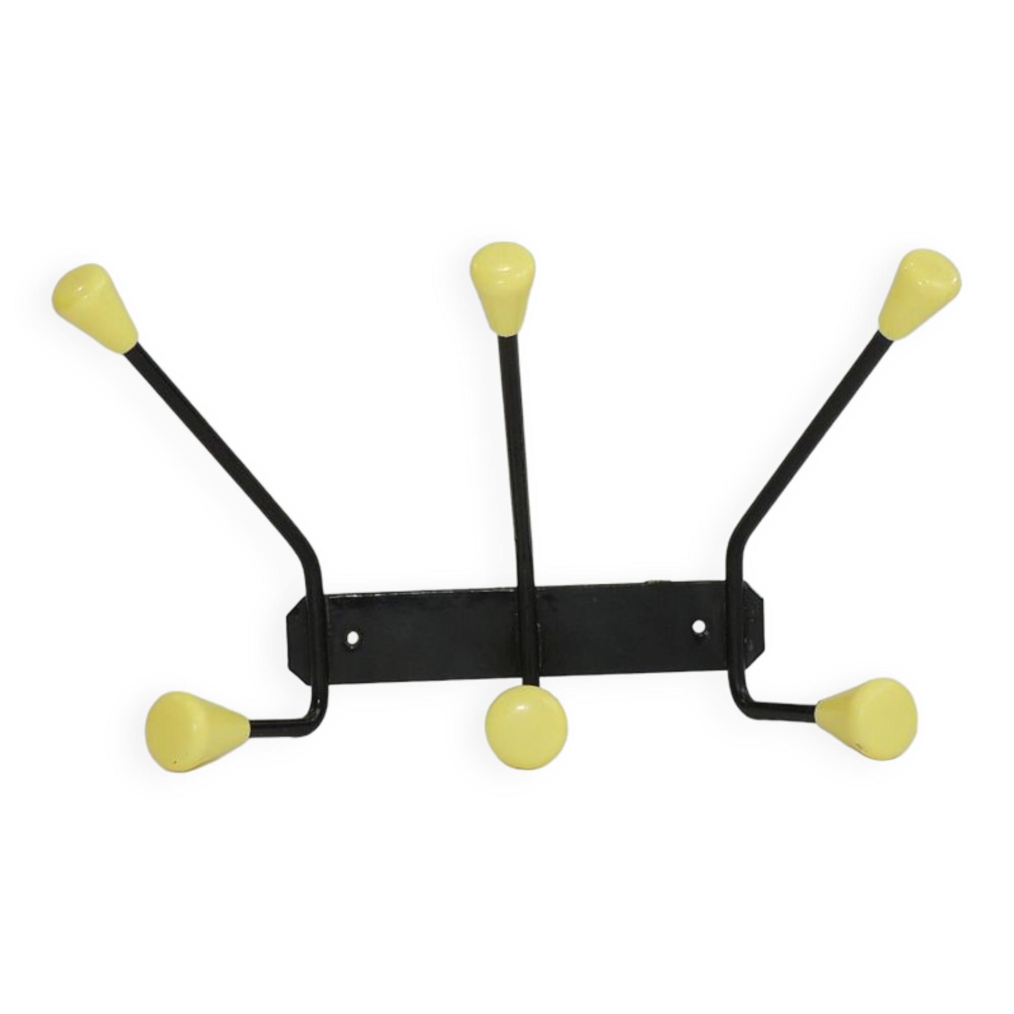 Vintage coat rack three arms