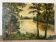 Oil on canvas "By the River", signed