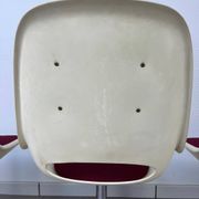 4 chaises Space Age, coque années 70 pour Lockhausen