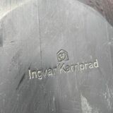 Original Ingvar Kamprad Habitat Tabouret noir et or 2 Pièces