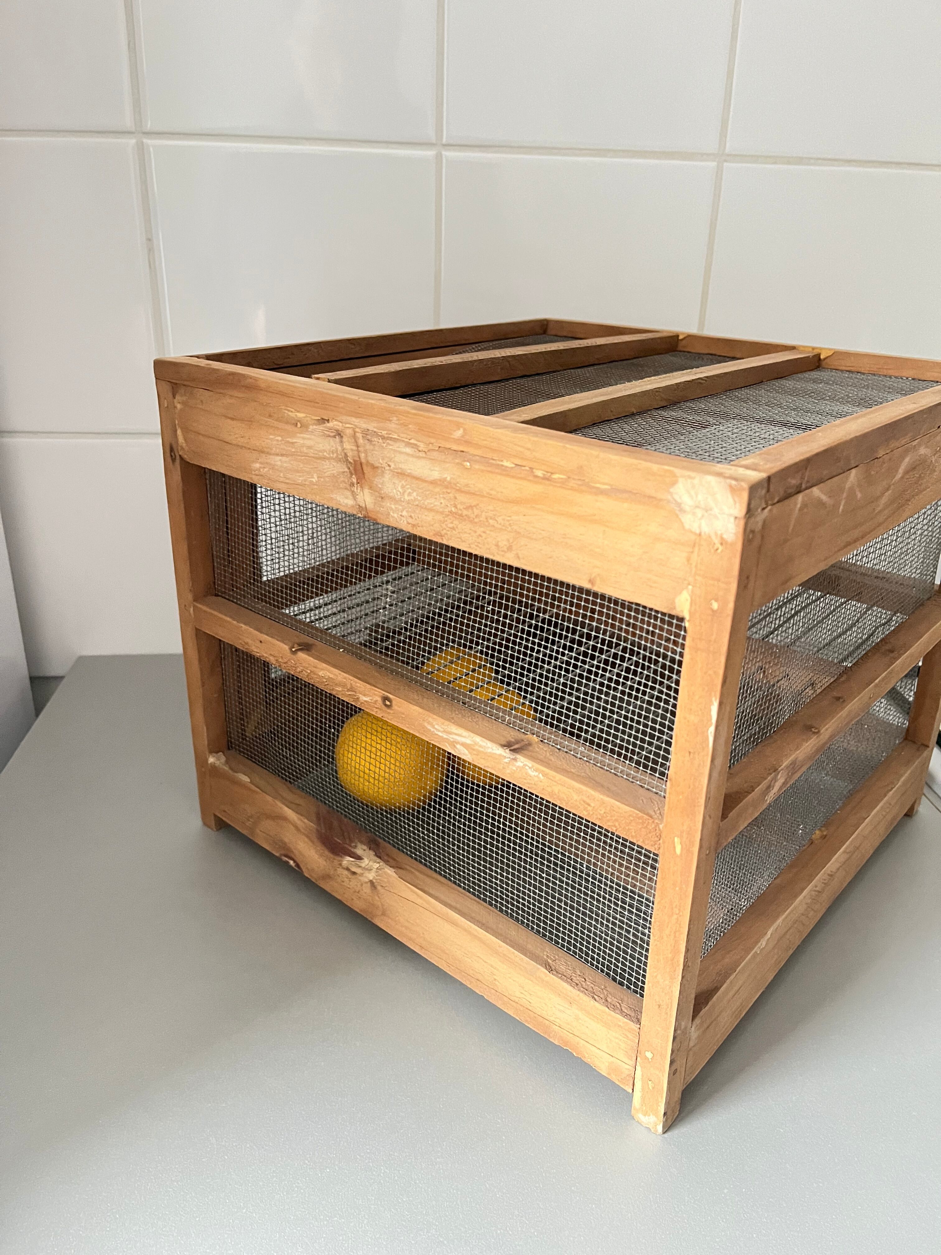 Old wooden pantry