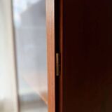 Teak display cabinet Omann Jun Danish design from the 1960s.