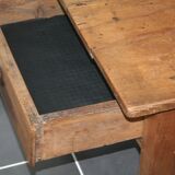 Rustic farm house table with 2 1930 drawers