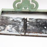 Enameled cast iron umbrella stand and basin, 19th century