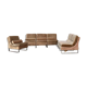 70s living room vintage modular fireside chair