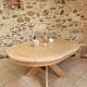 Table ronde orme style Pierre Chapo