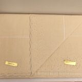 Embroidered cotton sheet