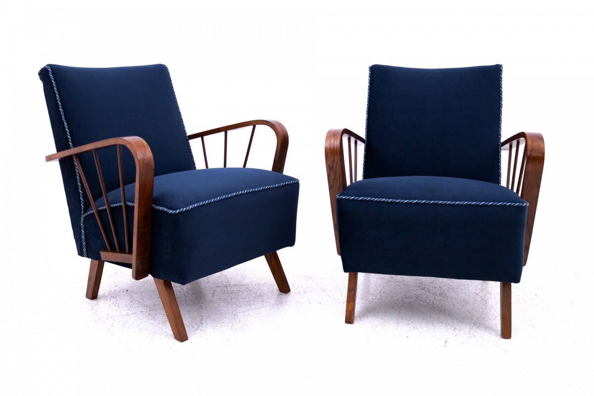 Vintage armchairs, Poland, 1960s