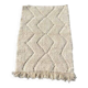 Tapis berbère blanc 2X1m