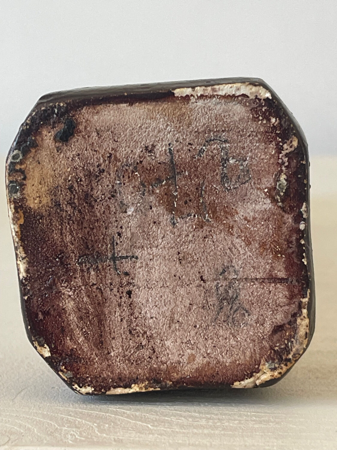 Vierge Marie polychrome 1940/1960.