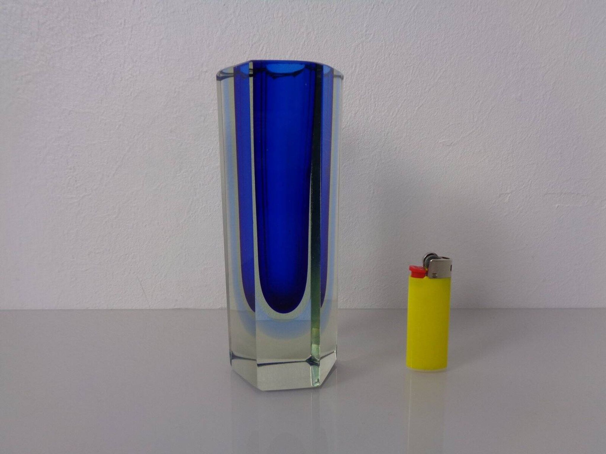 Vintage Italian Murano Glass Vase, 1960s