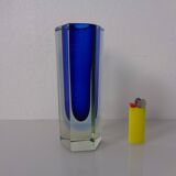 Vintage Italian Murano Glass Vase, 1960s