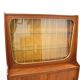 Library showcase teak