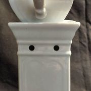 Tisanière en porcelaine blanche Paris complète