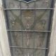 Art Deco stained glass transom window, circa 1900, 20th century