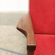 Danish rocking chair from the mid-century by Poul Volther for Frem Røjle.