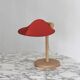 Lampe italienne en bois et coton