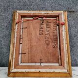 After Gustave Vidal: orientalist painting oil on wood panel