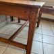 Solid wood farmhouse table