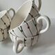 Set of 5 vintage Schramberg mugs – “Sonja” design, 1950s