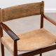 Rosewood and cow hide chair by Kurt Østervig for Sibast, 60s Denmark.