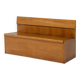 Officina Rivadossi Oak Bench, Italy 1970s