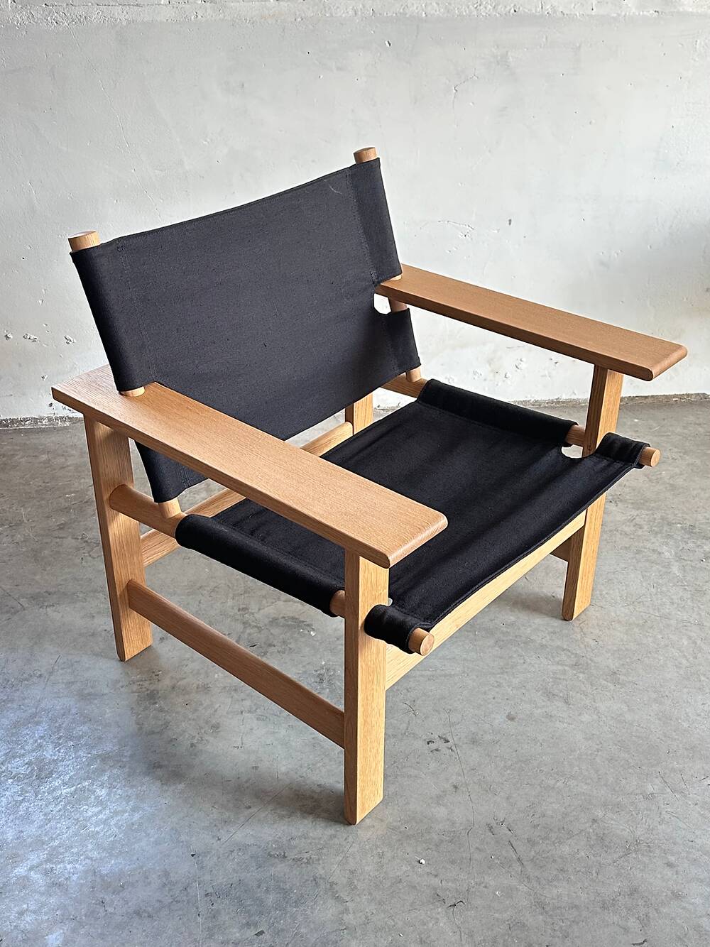 The Canvas chair 'Model 2031', Børge Mogensen, Fredericia, Denmark