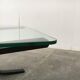 Mid-century Norwegian Siesta glass side table by Ingmar Relling for Westnofa.