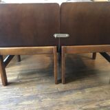 Pair of composable heaters - wooden base