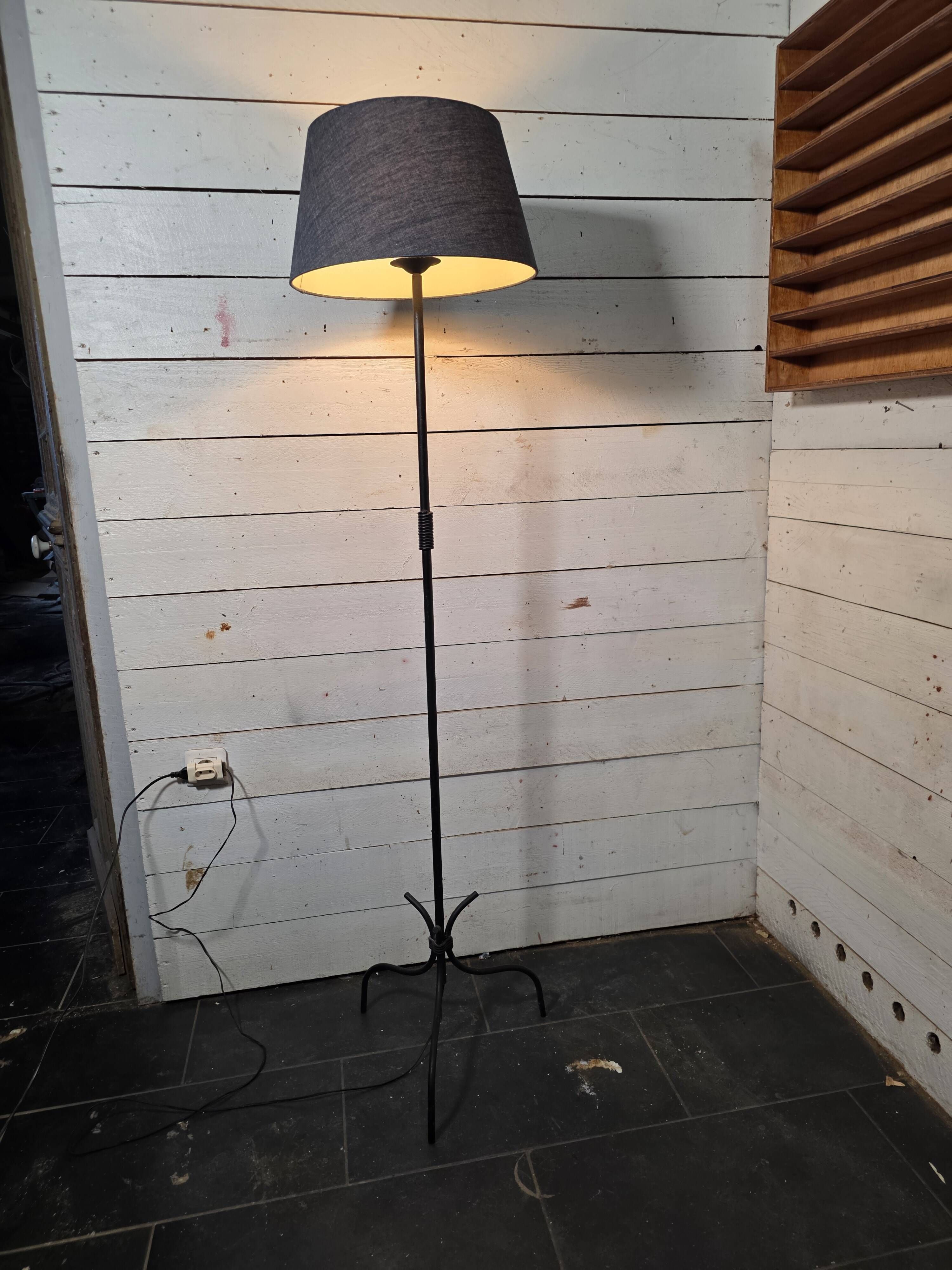 1960s tripod floor lamp