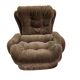 Vintage velvet armchair