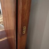 Miroir ancien en bois sculpté 82x48
