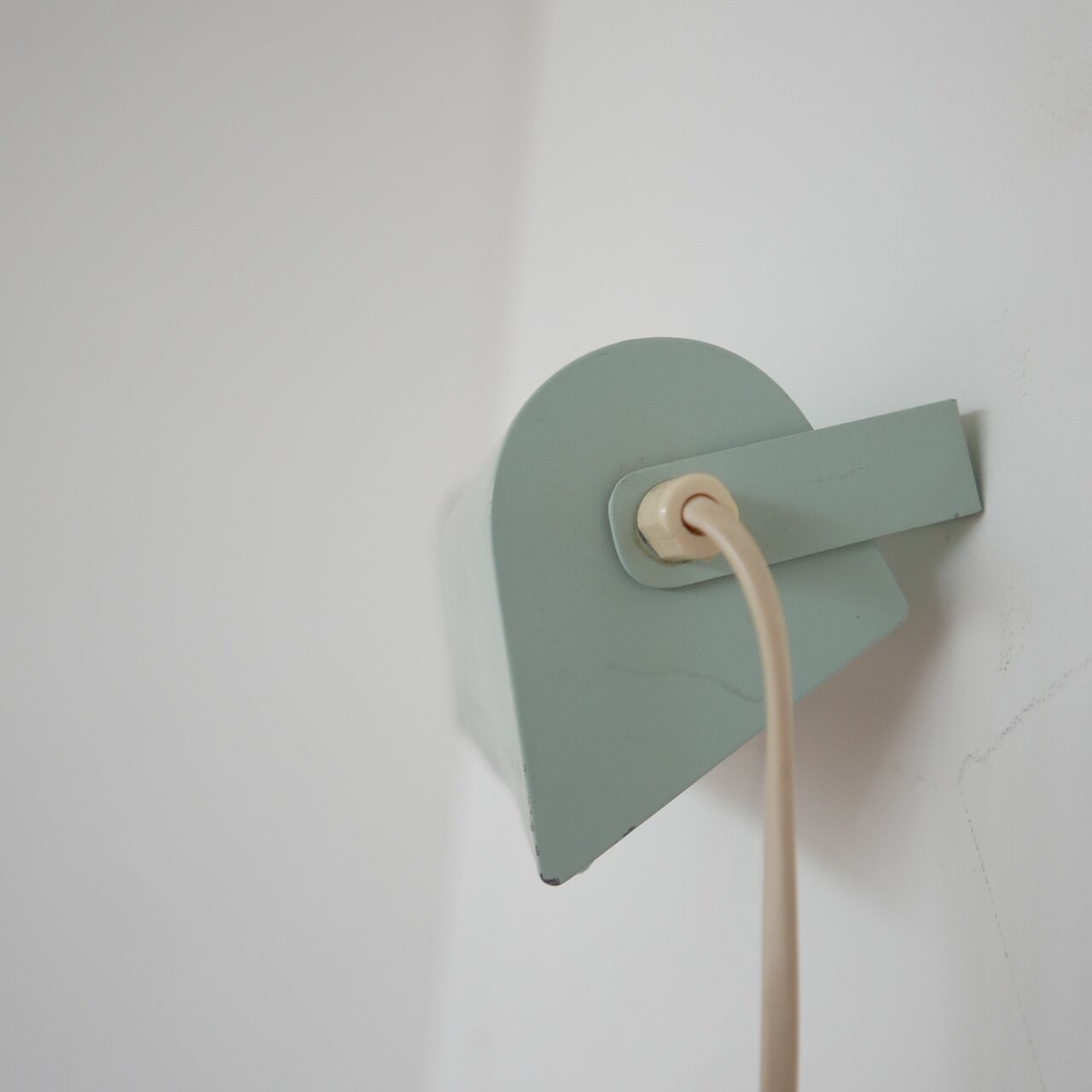 A pair of mid-century wall lights.   Sweden, c1960s