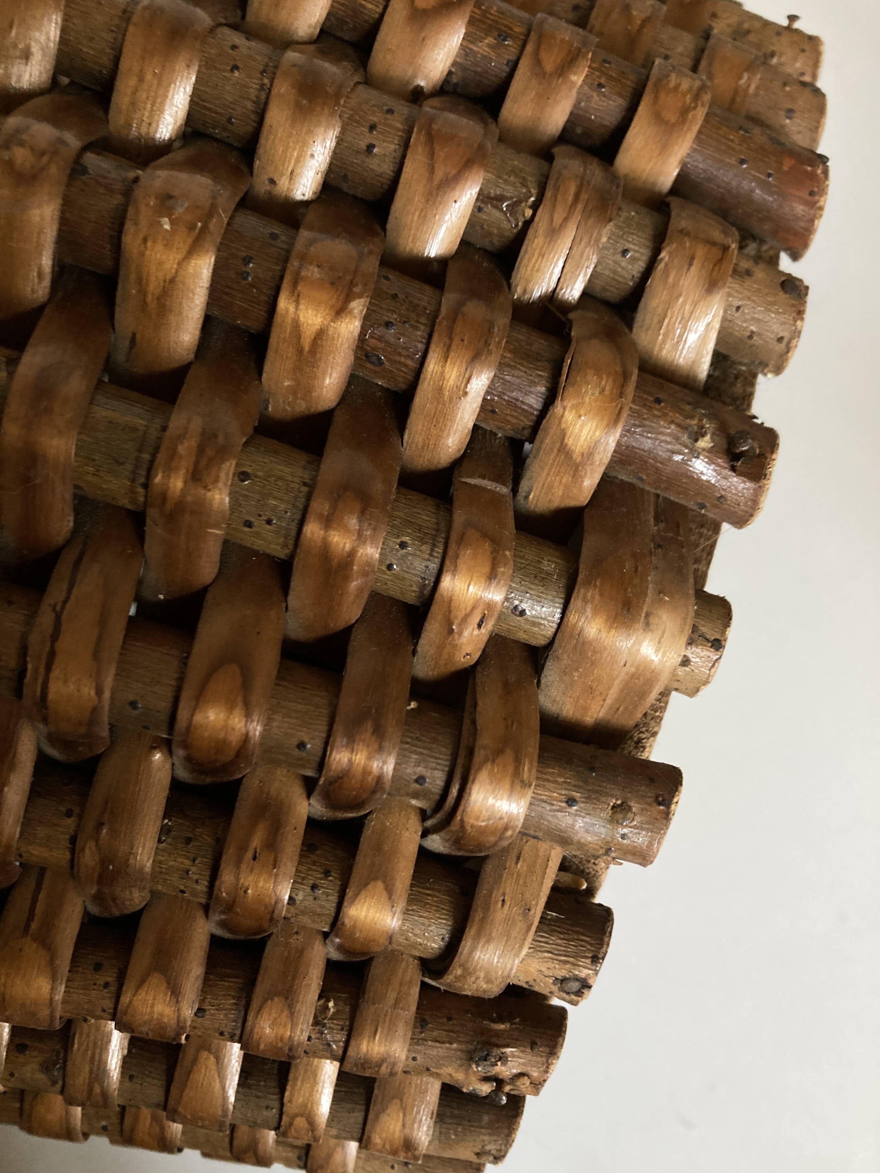 XXXXL wicker flowerpot 1950