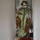 Large mirror "Autumn" after Mucha 82 / 35 cm