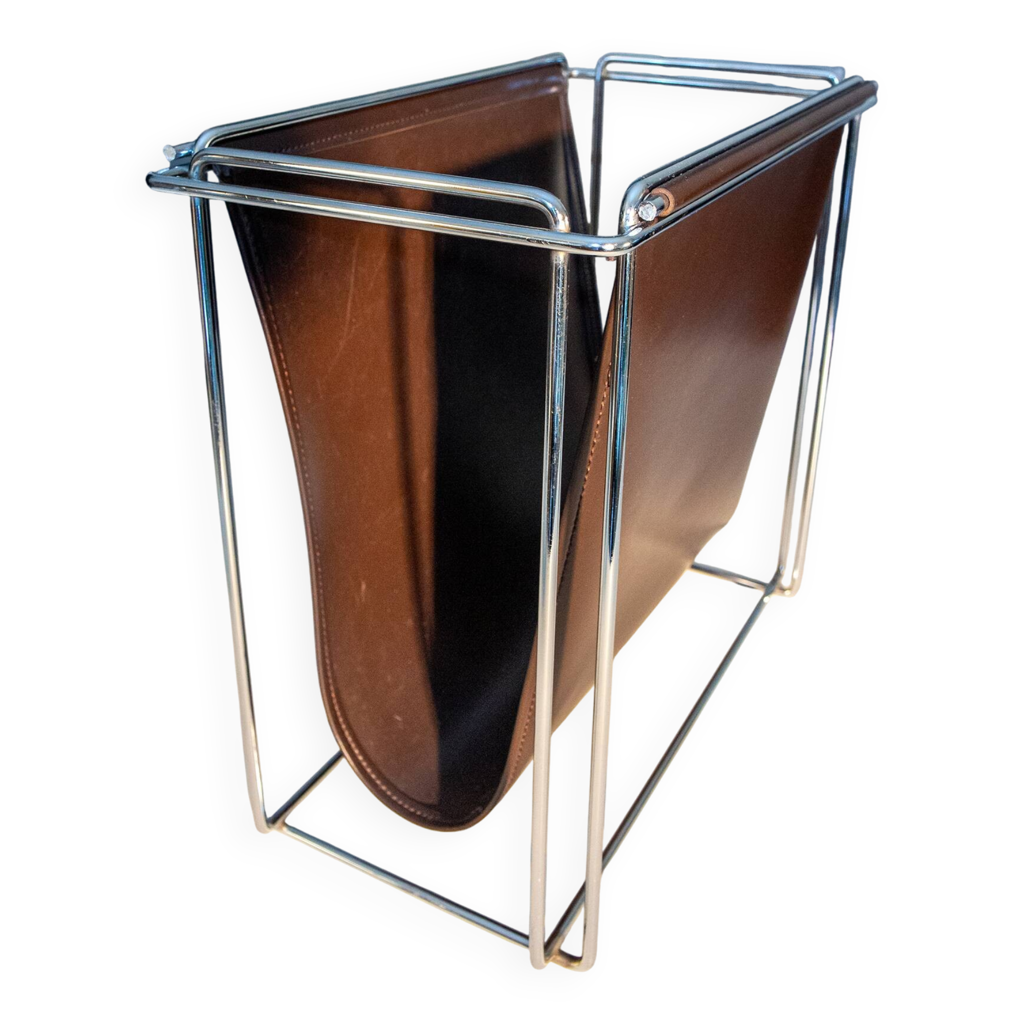 Magazine rack 1970 by Gérard Rignault for Group SA, France