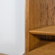 Mid-century swedish oak shelf, 1970s