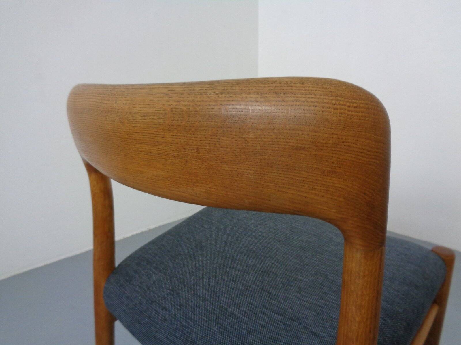 Model 75 Chair in Oak by Niels Otto Møller for J.L. Møllers, 1960s