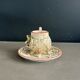 Coffee cup with saucer from Capodimonte, Italy, 1950s.