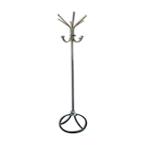 Parrot coat rack in chrome iron