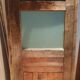 Woodwork trumeau with two mirrors