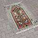 Small handmade area kilim rug carpet
